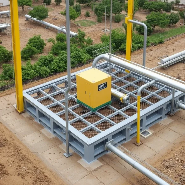 Sistema de puesta a tierra industrial